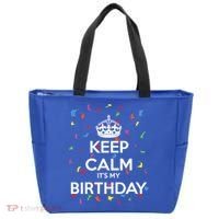 Keep Calm It s My Birthday Tote Bag thumb 0