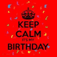 Keep Calm It s My Birthday Santa Hat thumb 1