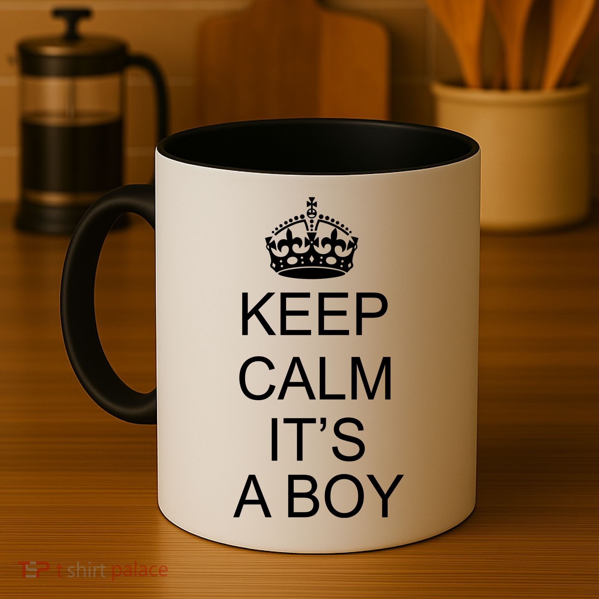 Keep Calm It's A Boy Coffee Mug