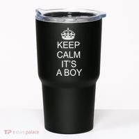 Keep Calm It's A Boy Tumbler thumb 0