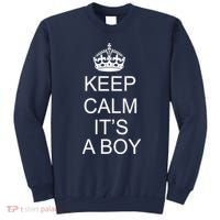 Keep Calm It's A Boy Sweatshirt thumb 0