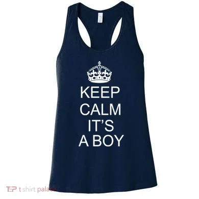 Keep Calm It's A Boy Women's Tank Top
