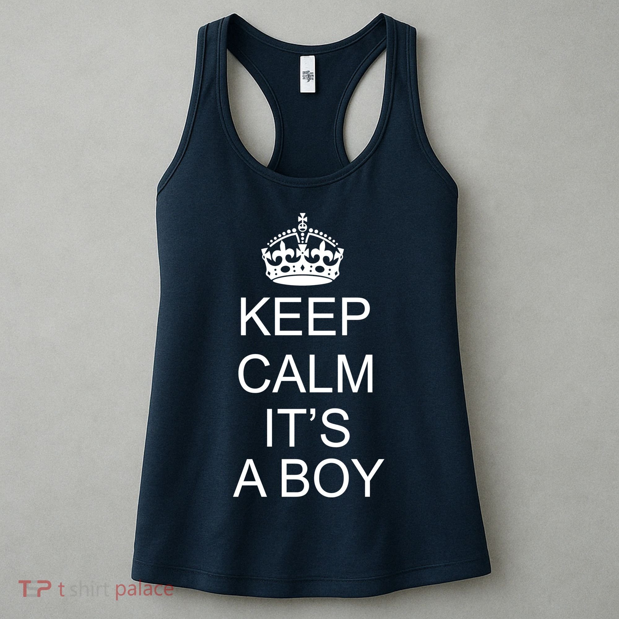 Keep Calm It's A Boy Women's Tank Top
