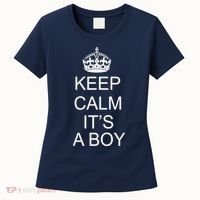Keep Calm It's A Boy Women's T-Shirt thumb 0