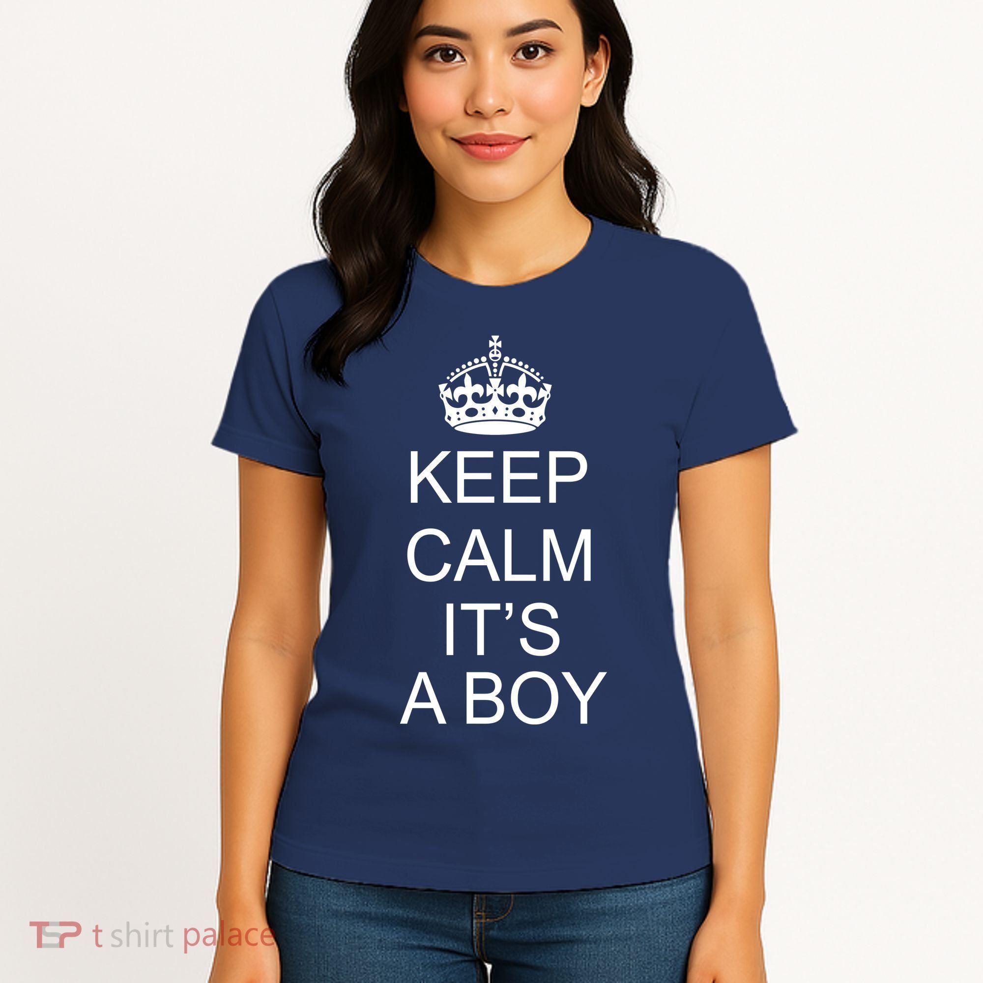 Keep Calm It's A Boy Women's T-Shirt