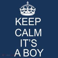 Keep Calm It's A Boy Kids Sweatshirt thumb 2