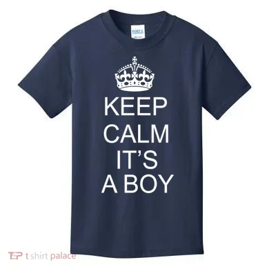 Keep Calm It's A Boy Kids T-Shirt