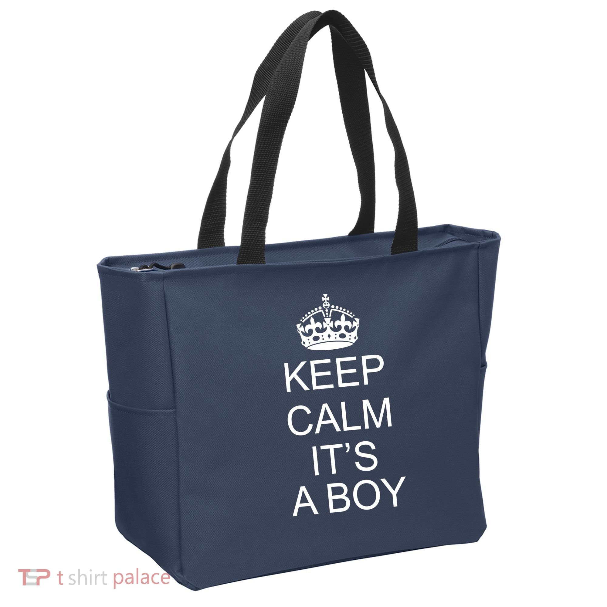 Keep Calm It's A Boy Bag