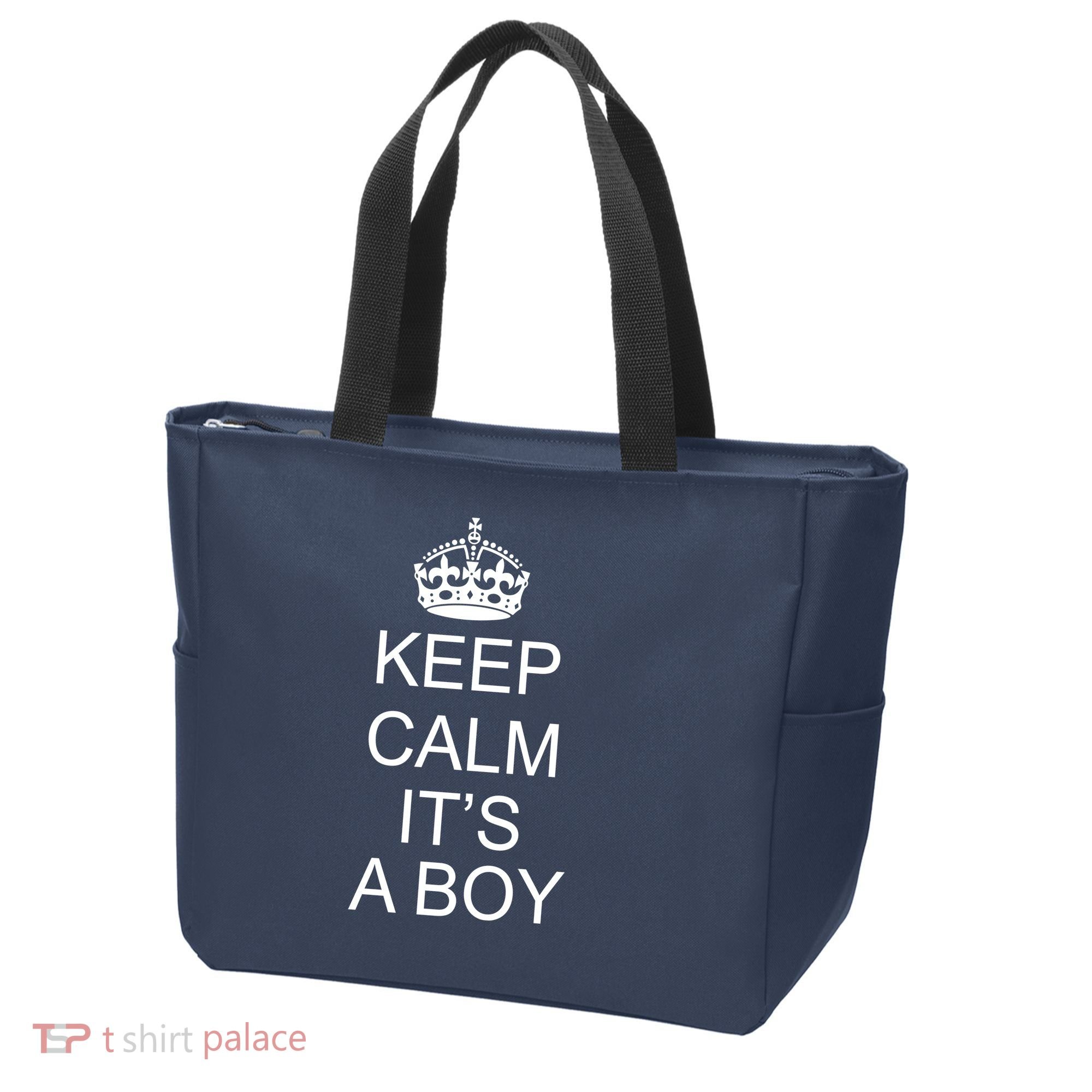 Keep Calm It's A Boy Bag