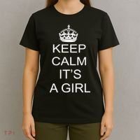 Keep Calm It's A Girl T-Shirt thumb 4