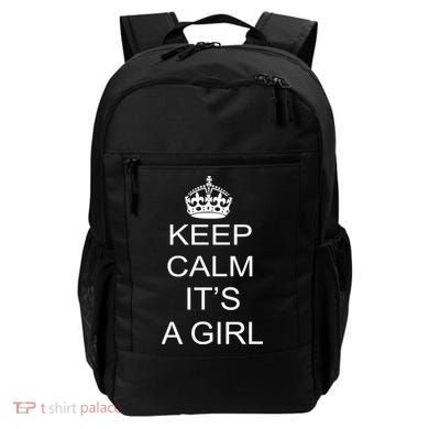 Keep Calm It's A Girl Backpack