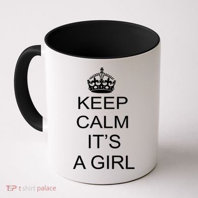 Keep Calm It's A Girl Coffee Mug