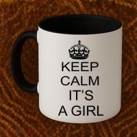 Keep Calm It's A Girl Coffee Mug thumb 2
