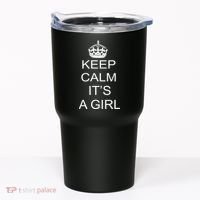 Keep Calm It's A Girl Tumbler thumb 0