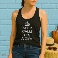 Keep Calm It's A Girl Women's Tank Top thumb 2