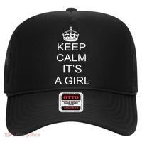 Keep Calm It's A Girl Hat thumb 0