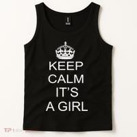 Keep Calm It's A Girl Tank Top thumb 2