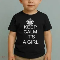 Keep Calm It's A Girl Toddler T-Shirt thumb 2