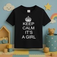 Keep Calm It's A Girl Toddler T-Shirt thumb 3