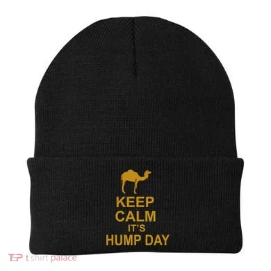 Keep calm, it's hump day Beanie