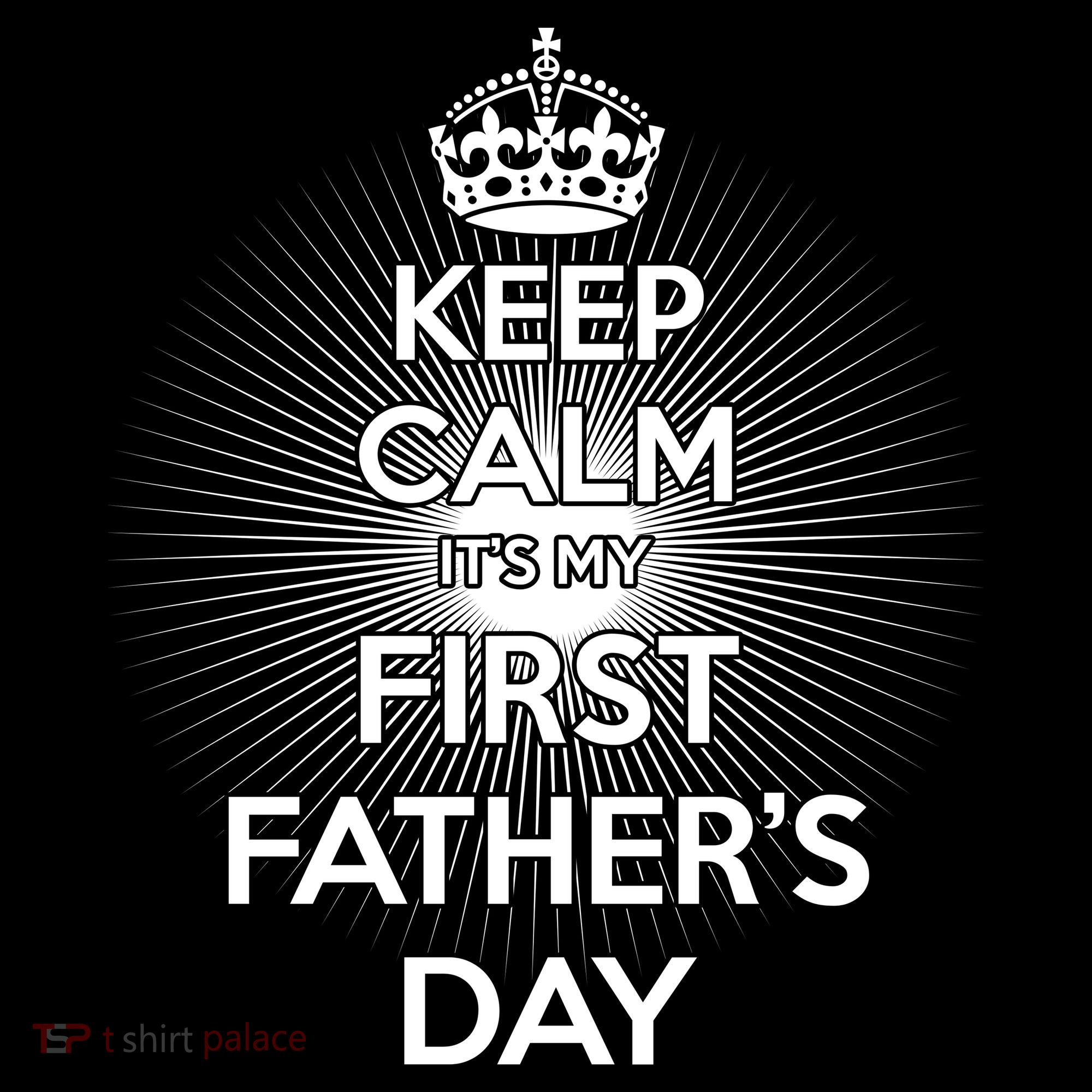 Keep Calm It's My First Father's Day Ornament