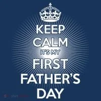 Keep Calm It's My First Father's Day Toddler Hoodie thumb 2