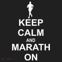 Keep Calm Marathon On Tumbler thumb 3