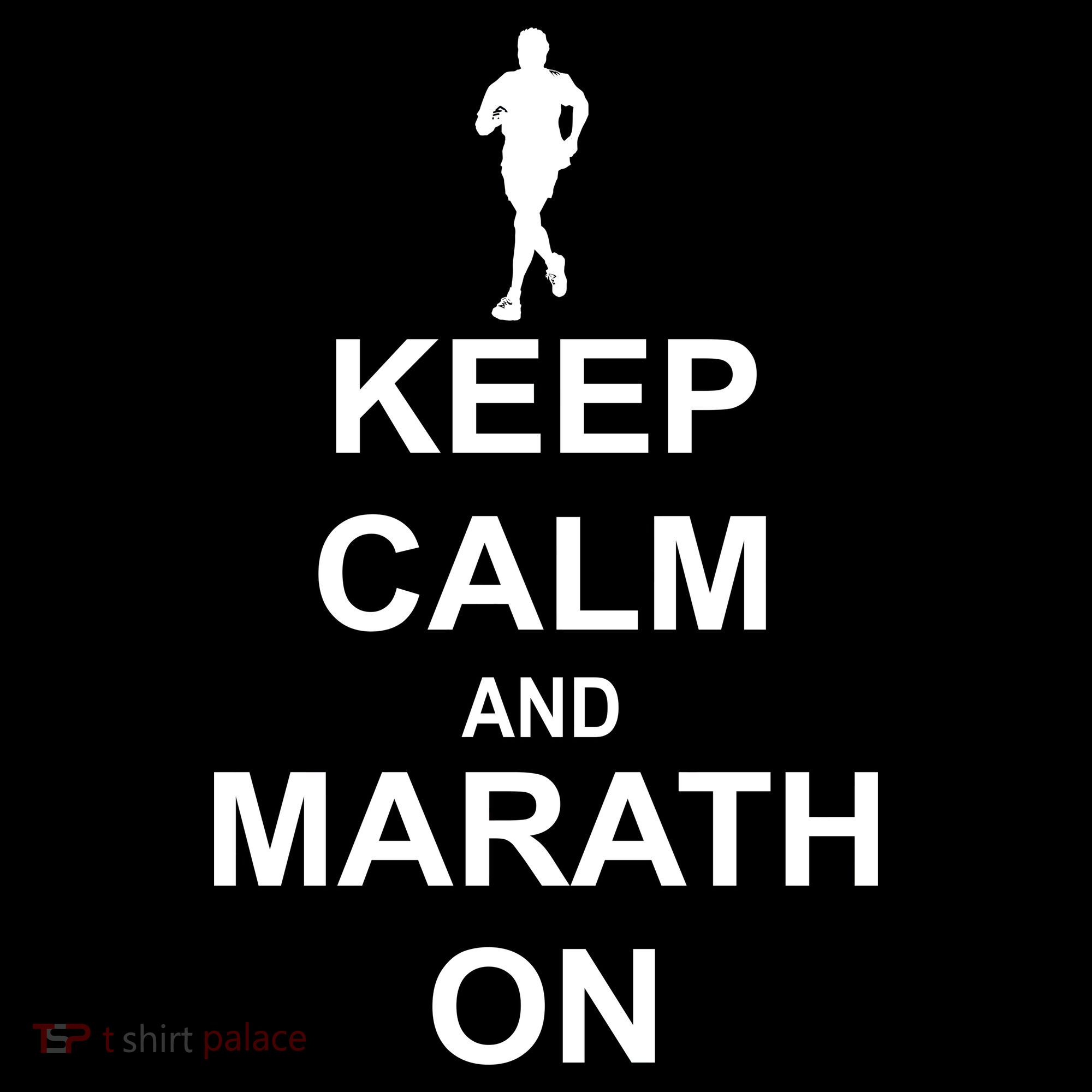 Keep Calm Marathon On Women's Tank Top