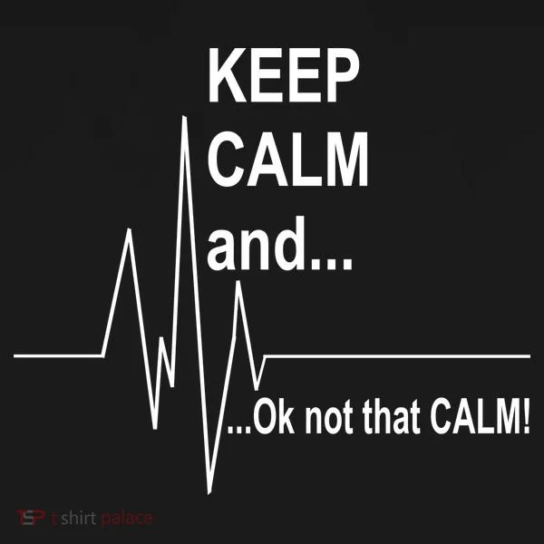 Keep calm Ok Not that calm Doggie Tank
