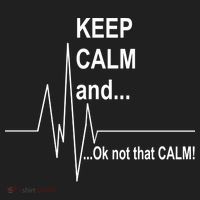 Keep calm Ok Not that calm Tumbler thumb 3