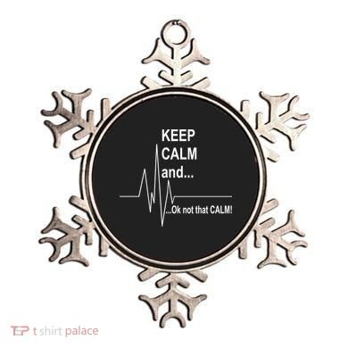 Keep calm Ok Not that calm Ornament