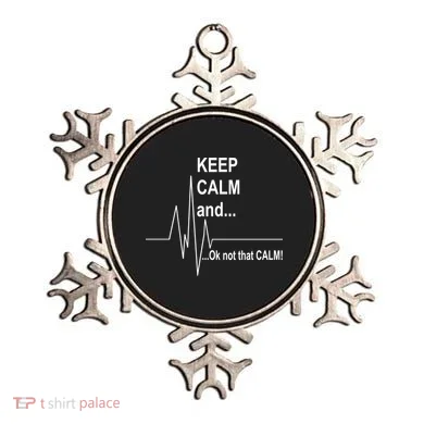 Keep calm Ok Not that calm Ornament
