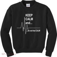 Keep calm Ok Not that calm Kids Sweatshirt thumb 0