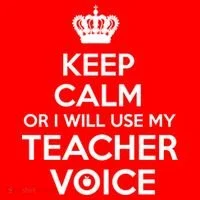 Keep Calm Or I Will Use My Teacher Voice Hoodie thumb 2