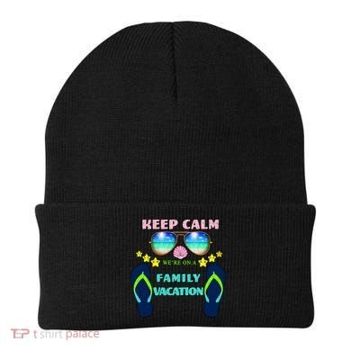 Keep Calm We're On A Family Vacation Beanie