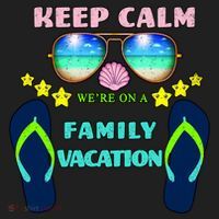 Keep Calm We're On A Family Vacation Beanie thumb 2