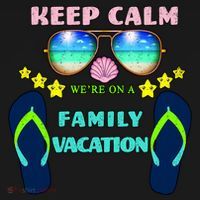 Keep Calm We're On A Family Vacation Women's Hoodie thumb 2