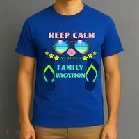 Keep Calm We're On A Family Vacation T-Shirt thumb 3