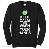 Keep Clam And Wash Your Hands Sweatshirt thumb 0