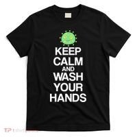 Keep Clam And Wash Your Hands T-Shirt thumb 0