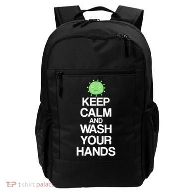 Keep Clam And Wash Your Hands Backpack
