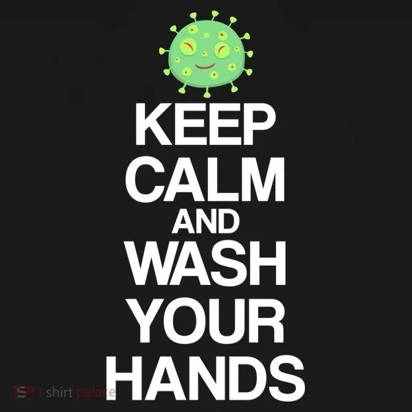 Keep Clam And Wash Your Hands Bucket Hat