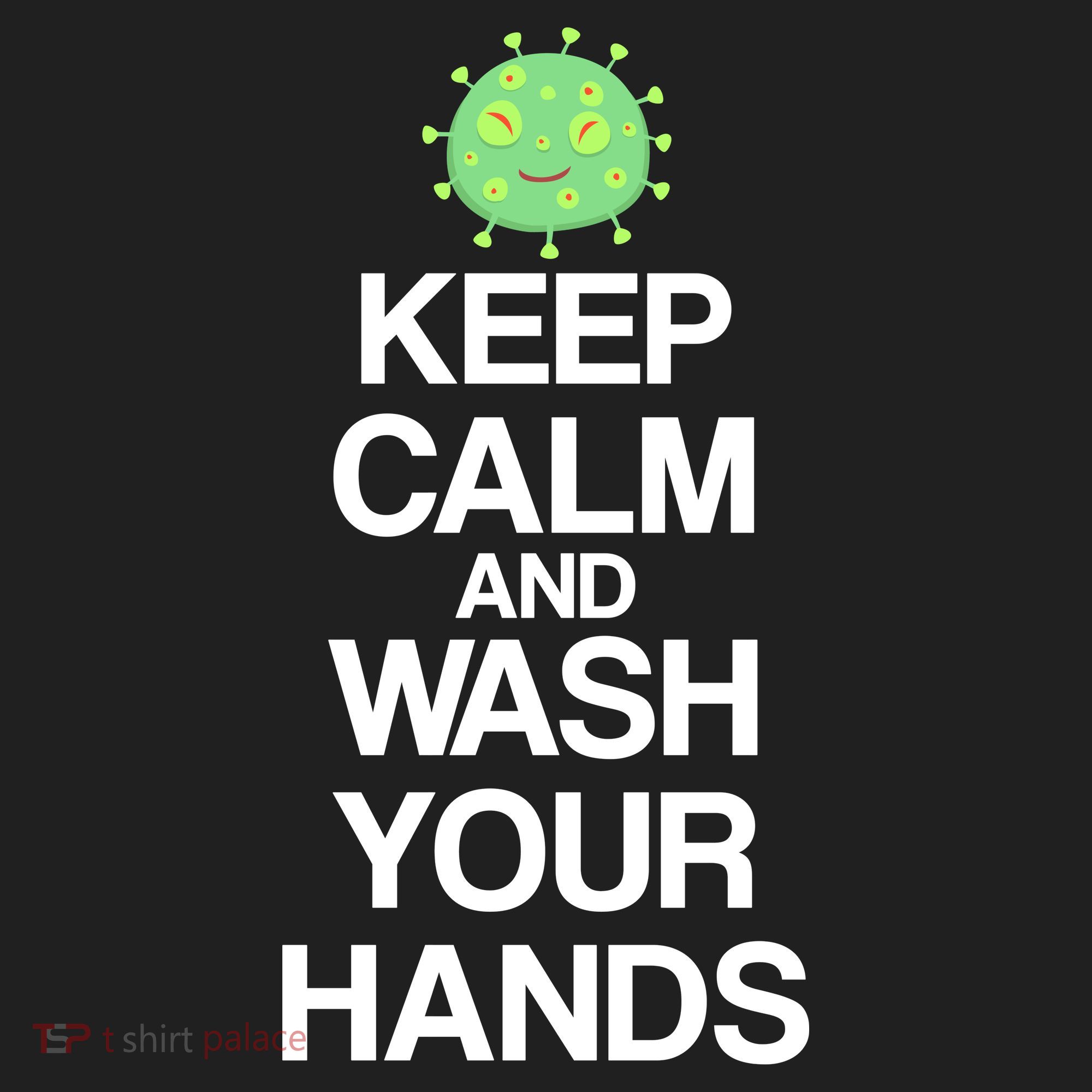Keep Clam And Wash Your Hands Hat