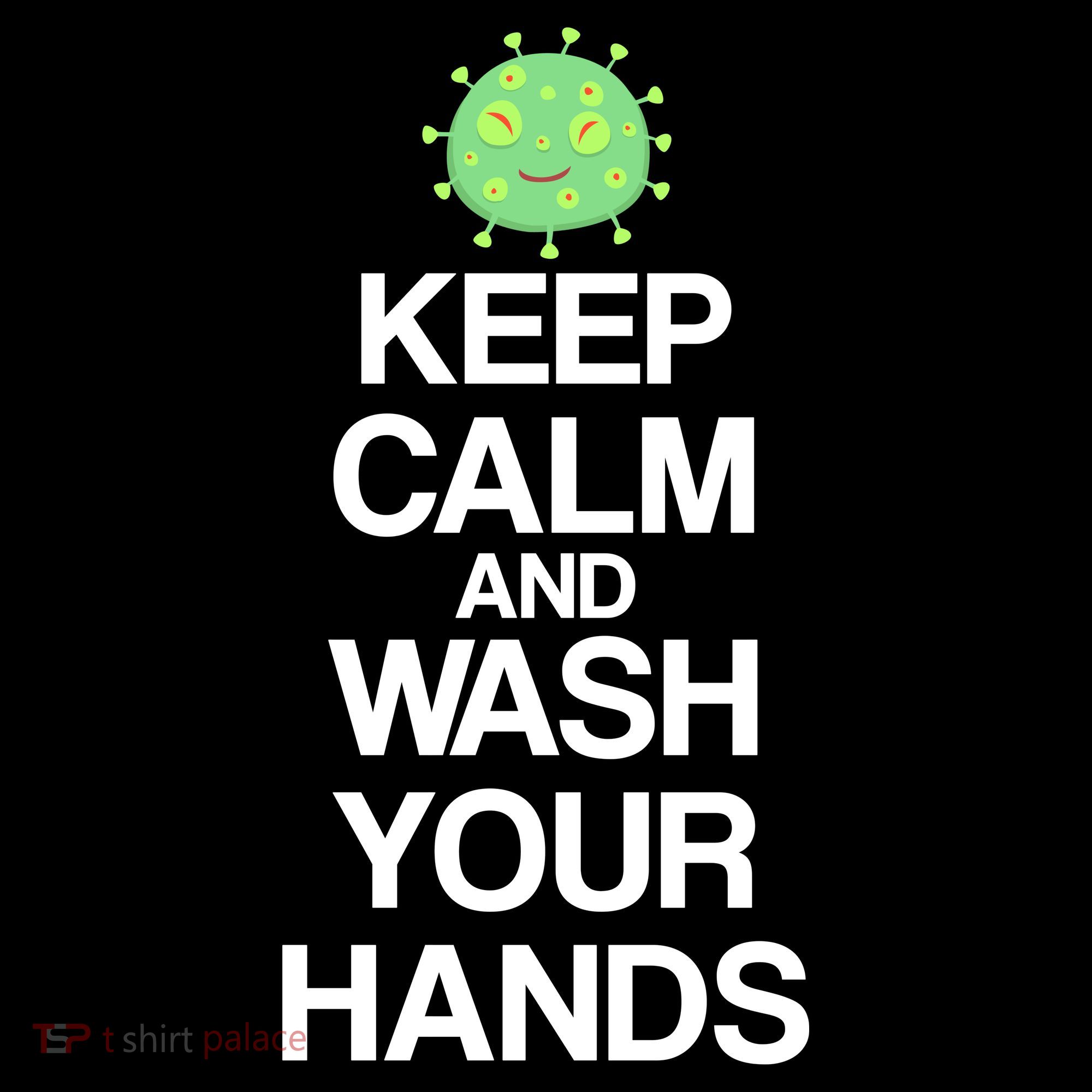 Keep Clam And Wash Your Hands Tank Top
