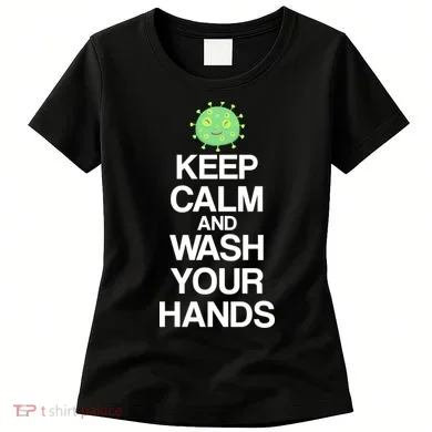 Keep Clam And Wash Your Hands Women's T-Shirt