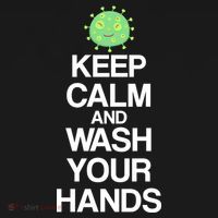 Keep Clam And Wash Your Hands Kids Hoodie thumb 5