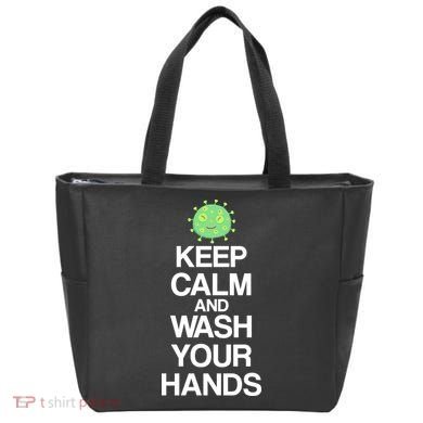 Keep Clam And Wash Your Hands Tote Bag