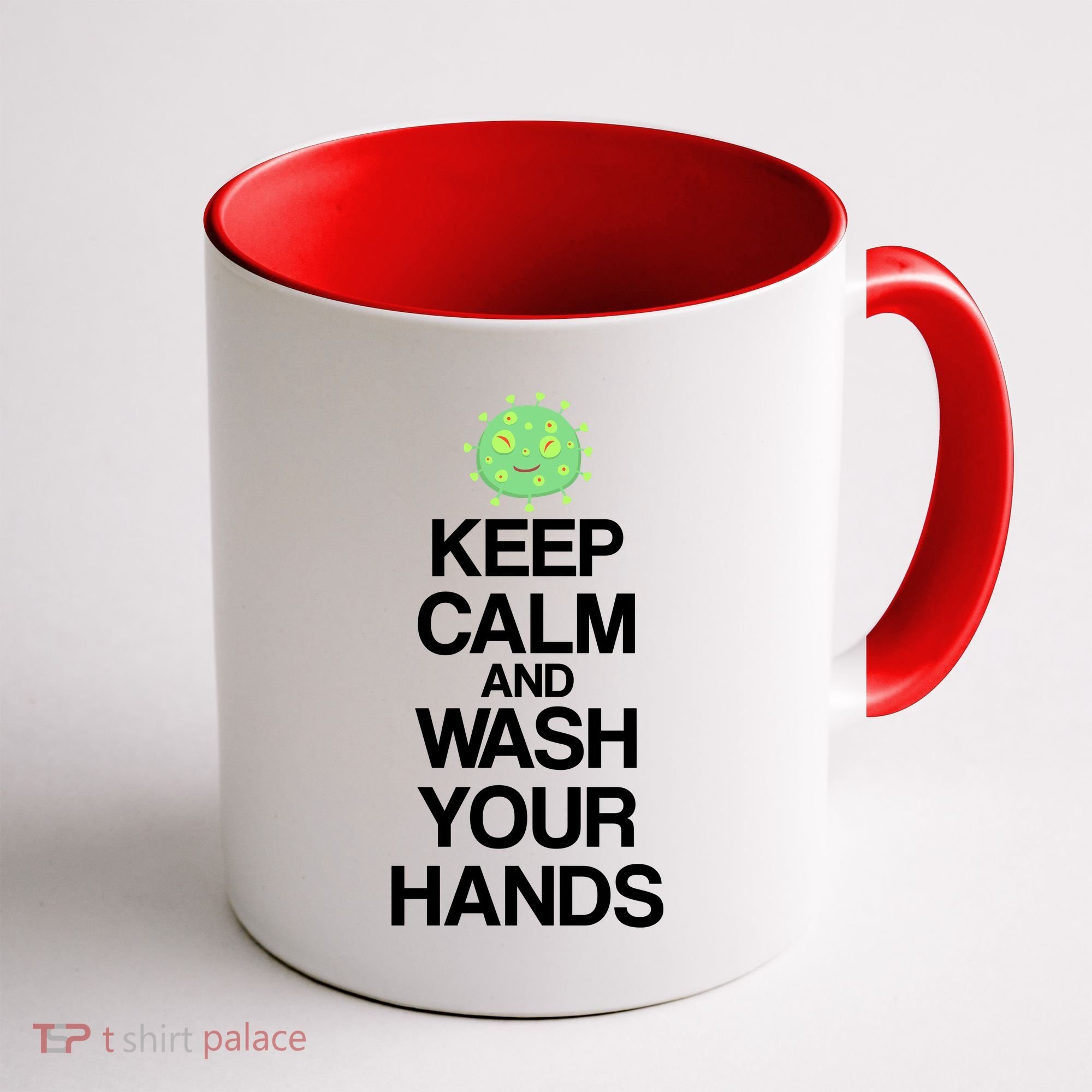 Keep Clam And Wash Your Hands Coffee Mug