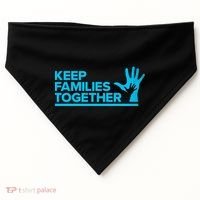 Keep Families Together USA-Made Doggie Bandana thumb 0