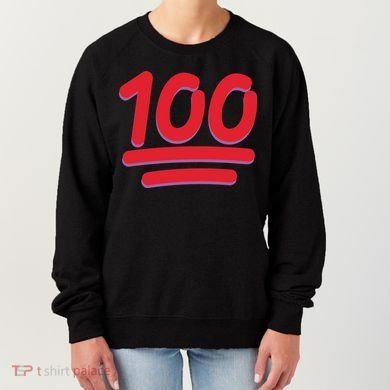 Keep It 100 One Hundred Emoji Women's Sweatshirt